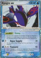 Kyogre ex - 037 - Black Star Promo